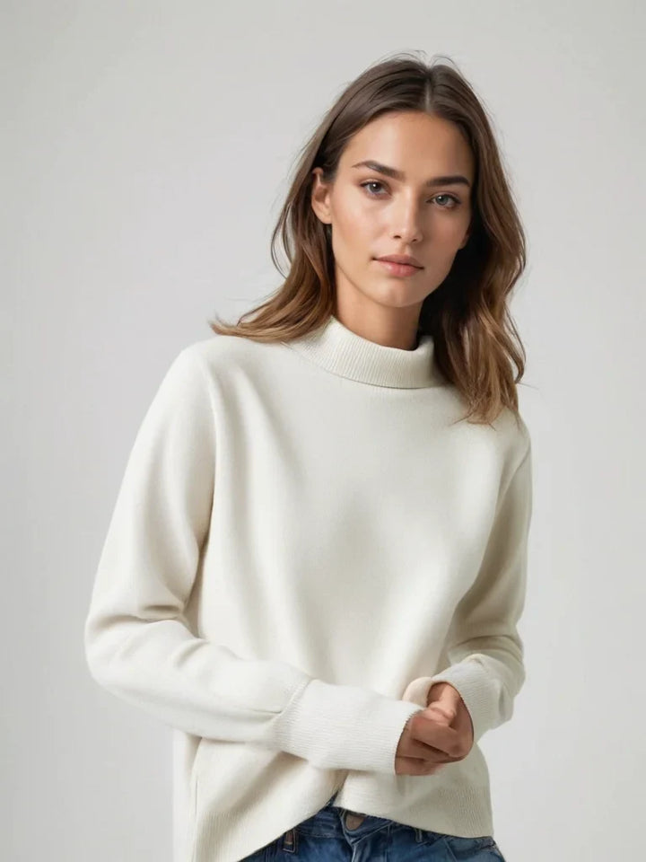 Women's Soft Knit Turtleneck Sweater