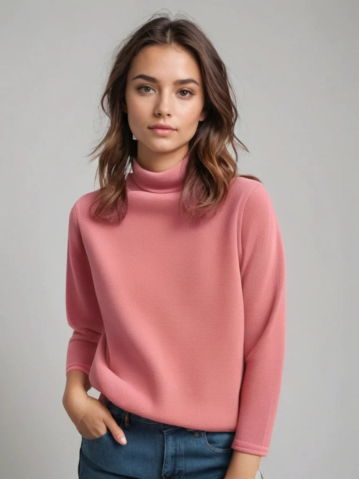 Women's Soft Knit Turtleneck Sweater