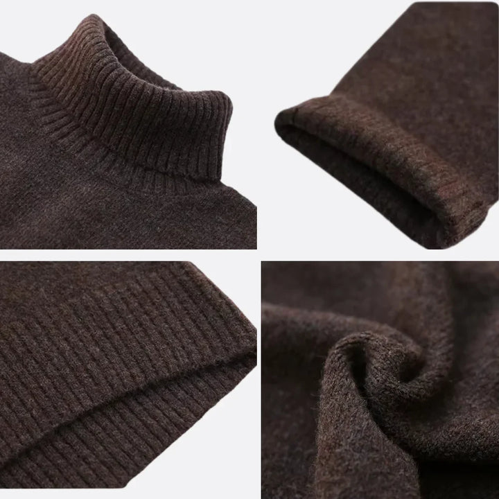 Oversized Comfortable Turtleneck Sweater for Women