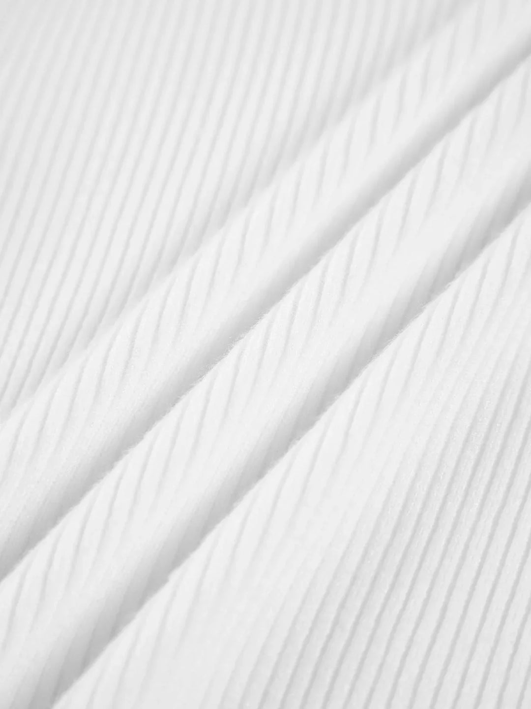 Ribbed Women's Turtleneck Sweater in Ivory