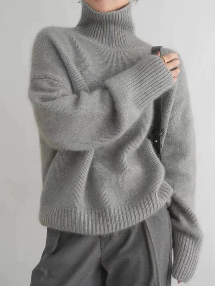 Women's Elegant Turtleneck Sweater