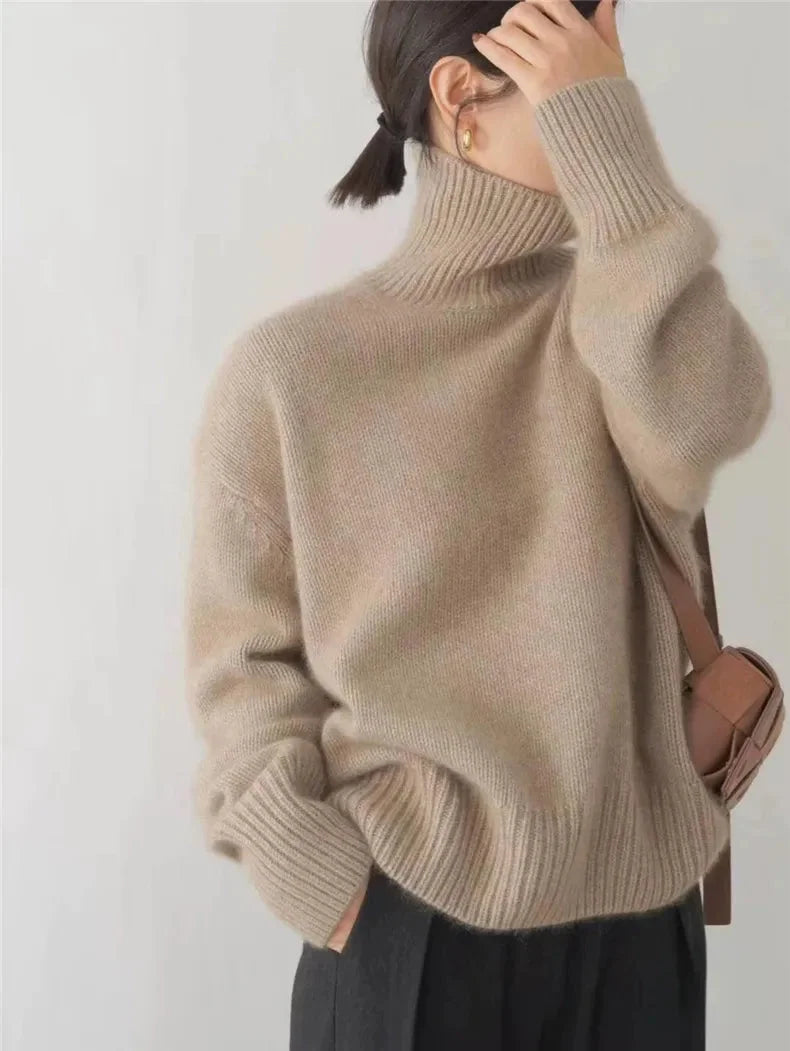 Women's Elegant Turtleneck Sweater