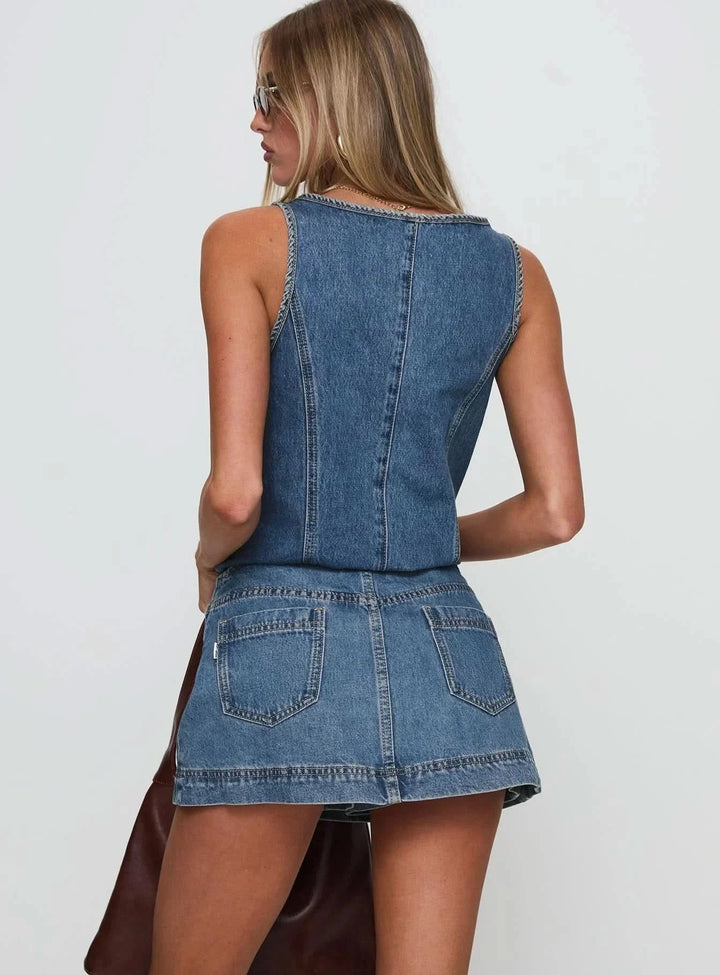 STEPH | DENIM SET
