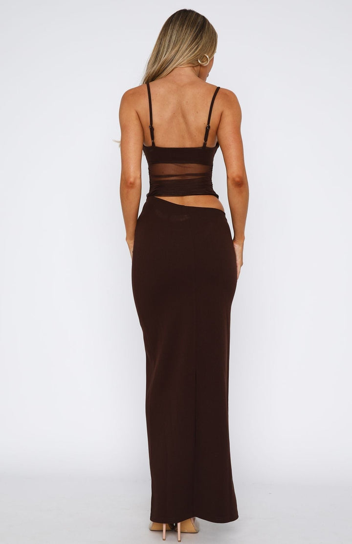Cocoa Siren Maxi Dress