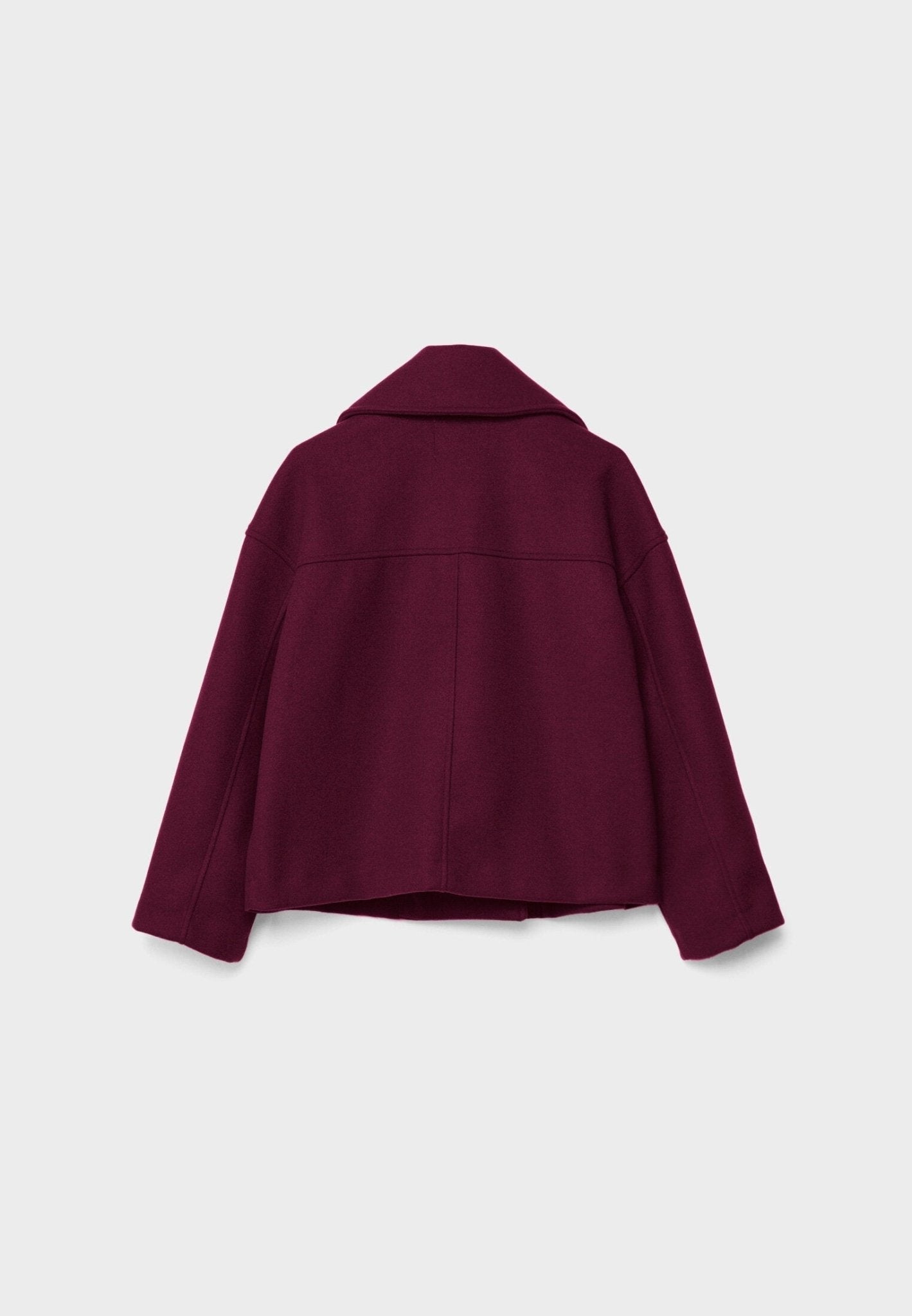 Women's Cropped Tailored Blazer | Double-Breasted Fitted Suit Jacket