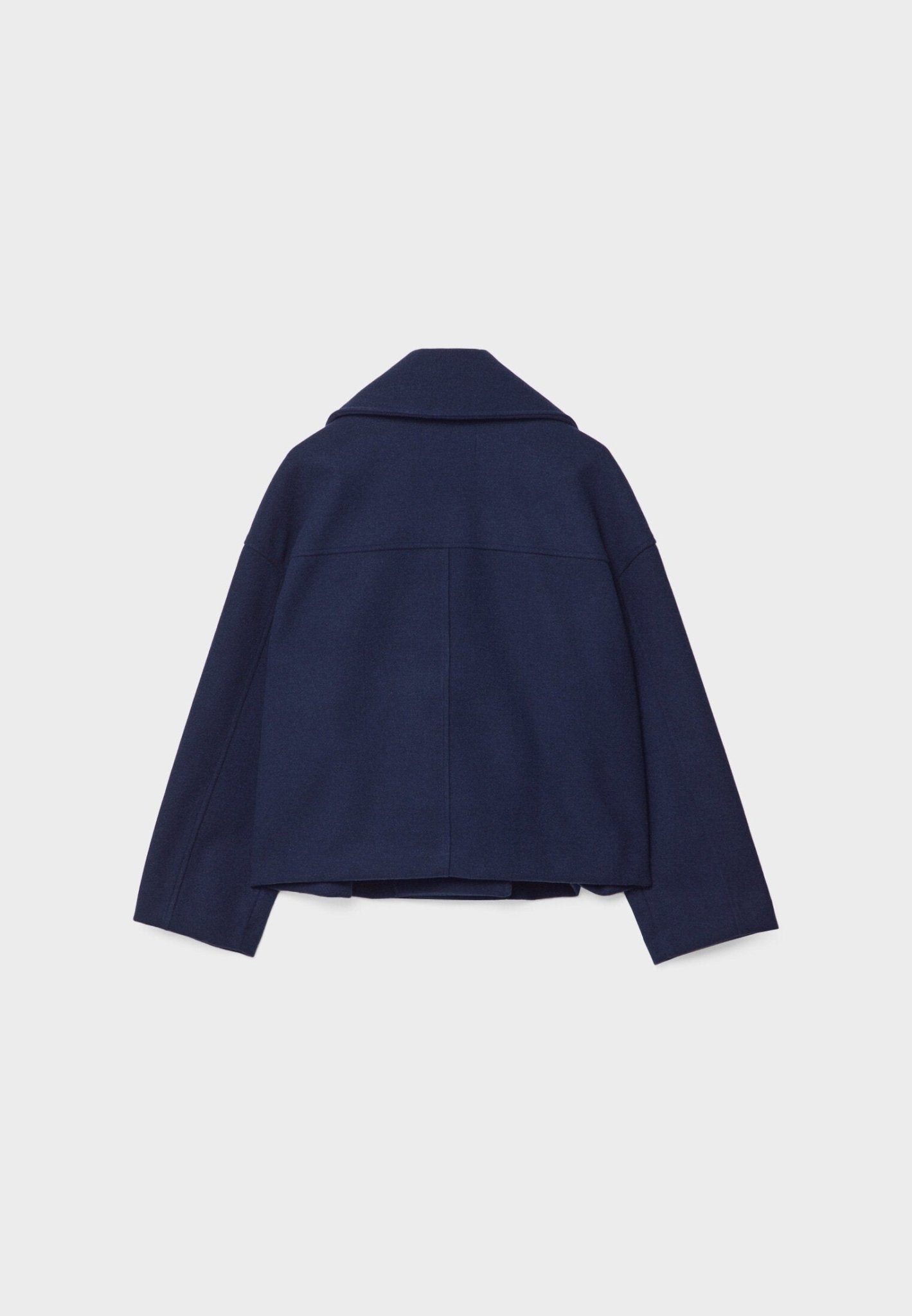 Women's Cropped Tailored Blazer | Double-Breasted Fitted Suit Jacket