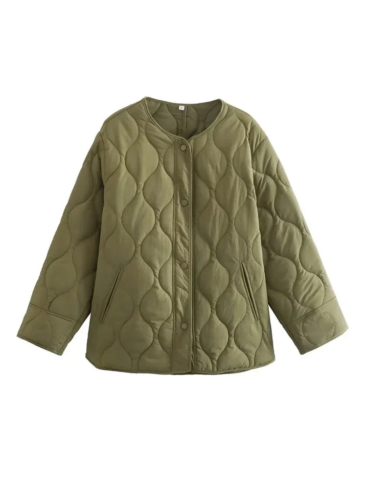 Women's Oversized Quilted Winter Jacket