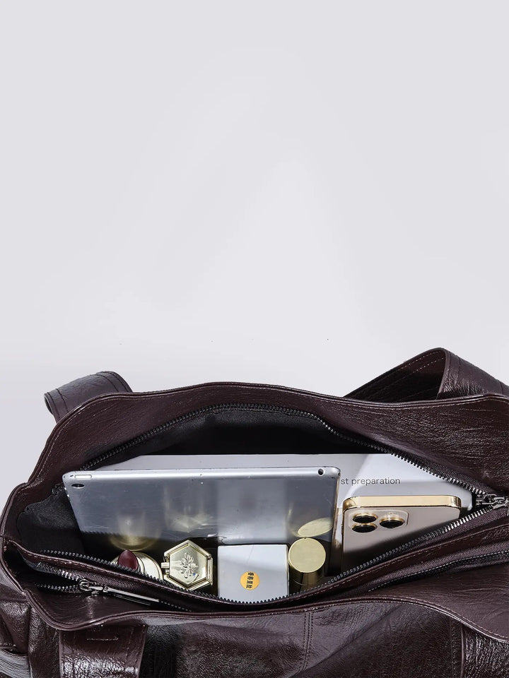 Duttini | Multi-Pocket Shoulder Bag, Adjustable Strap