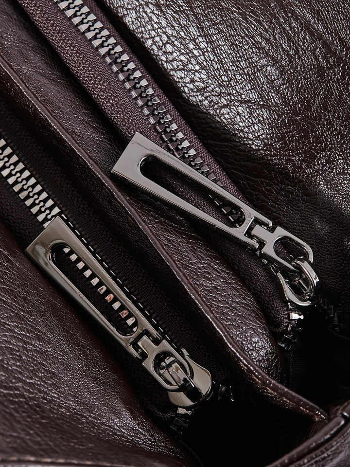 Duttini | Multi-Pocket Shoulder Bag, Adjustable Strap