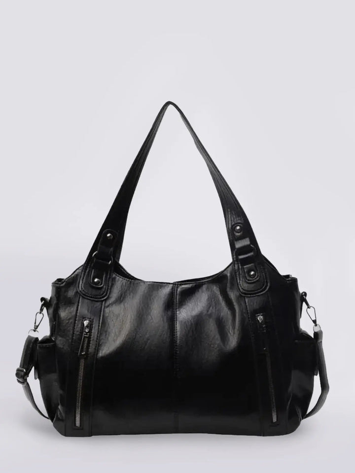 Duttini | Multi-Pocket Shoulder Bag, Adjustable Strap