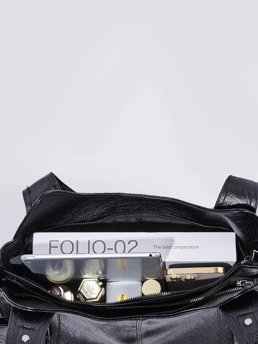 Duttini | Multi-Pocket Shoulder Bag, Adjustable Strap