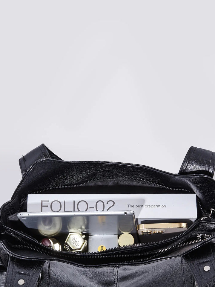 Duttini | Multi-Pocket Shoulder Bag, Adjustable Strap