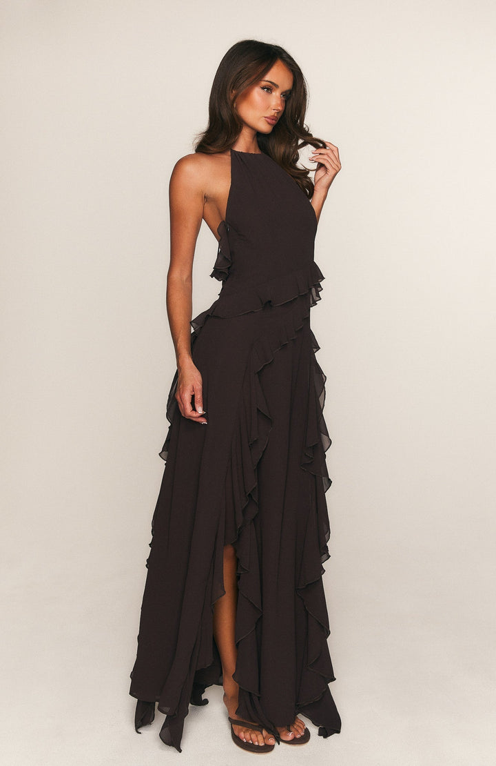 Chocolate Muse Maxi Dress