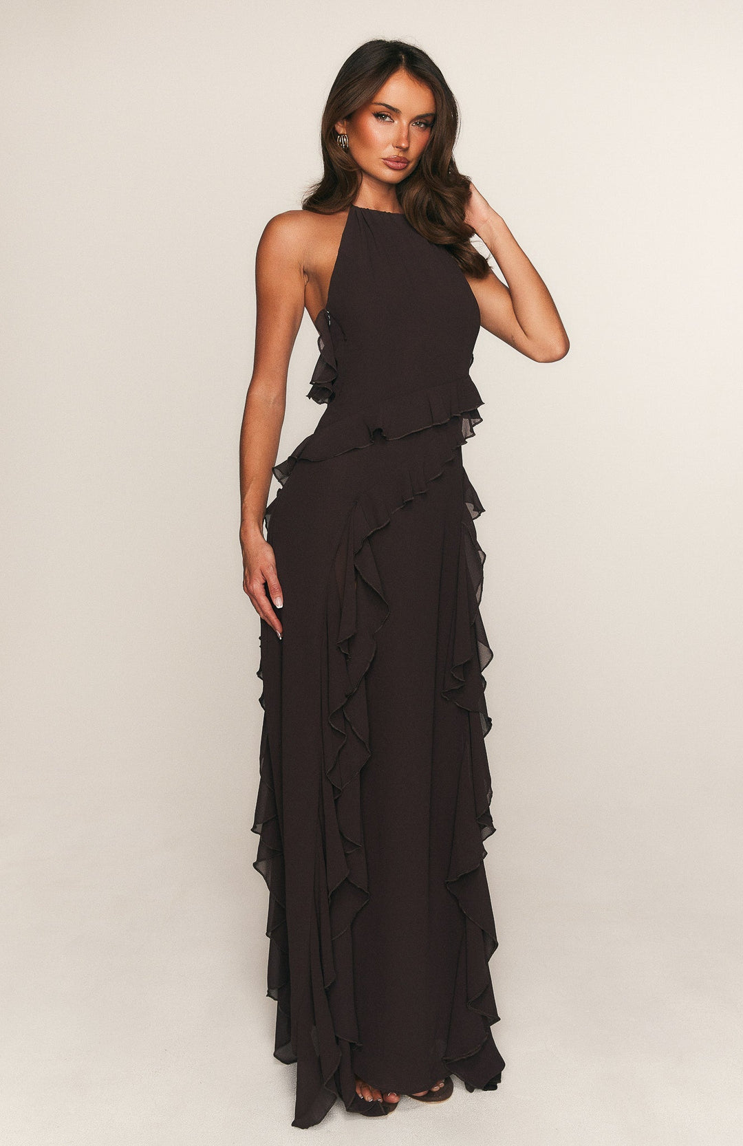 Chocolate Muse Maxi Dress