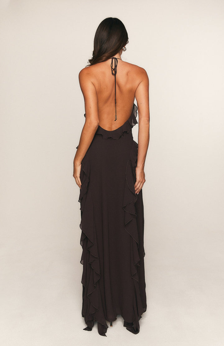 Chocolate Muse Maxi Dress