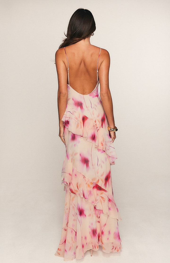 Champagne Garden Maxi Dress
