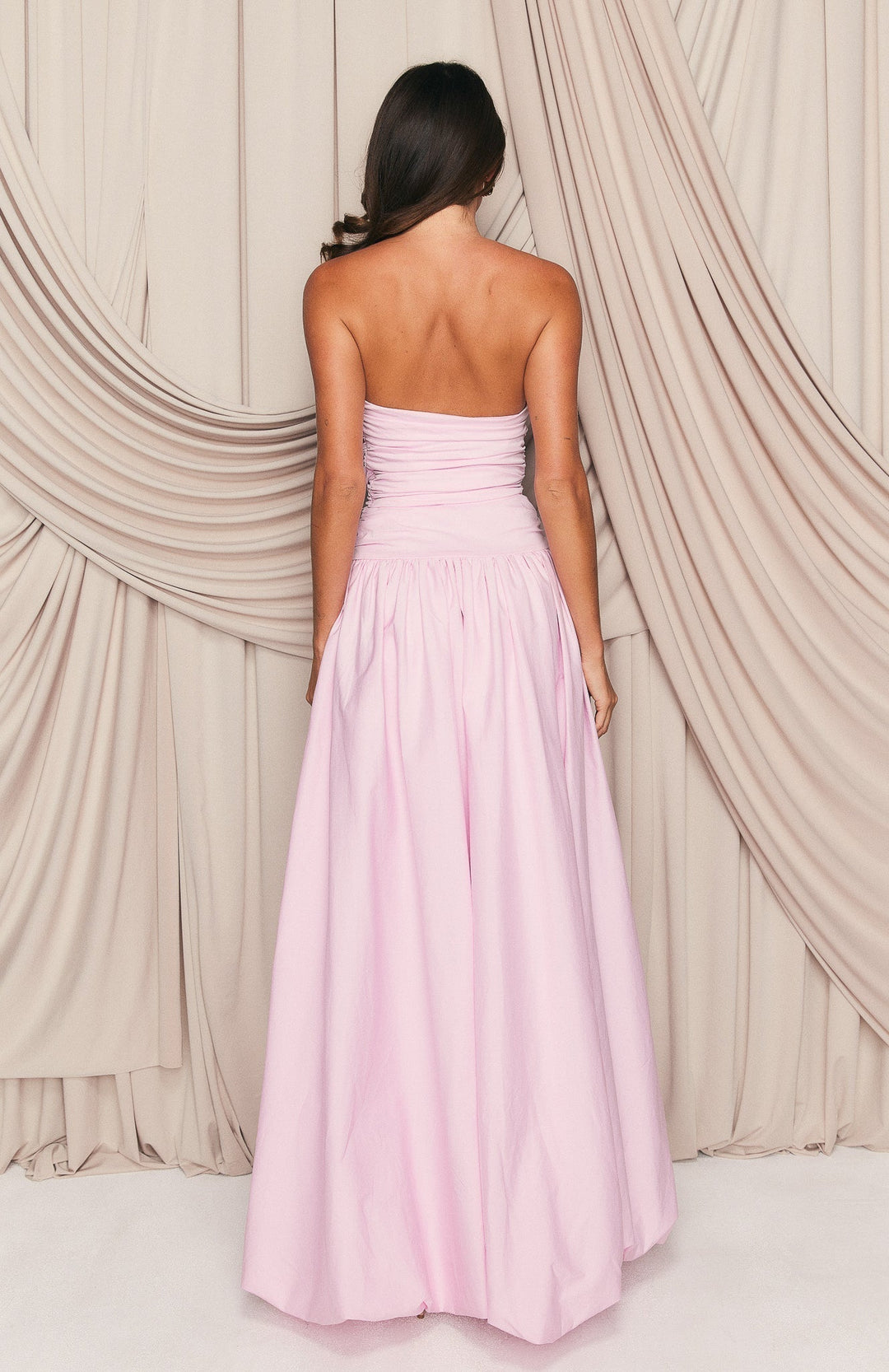 Rosé Promise Maxi Dress