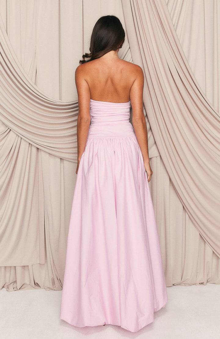Rosé Promise Maxi Dress
