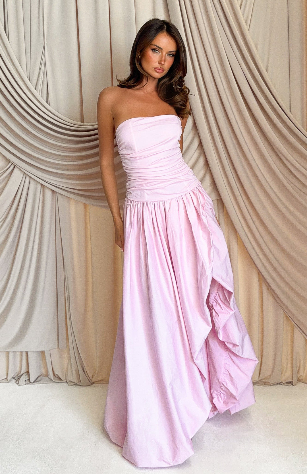 Rosé Promise Maxi Dress