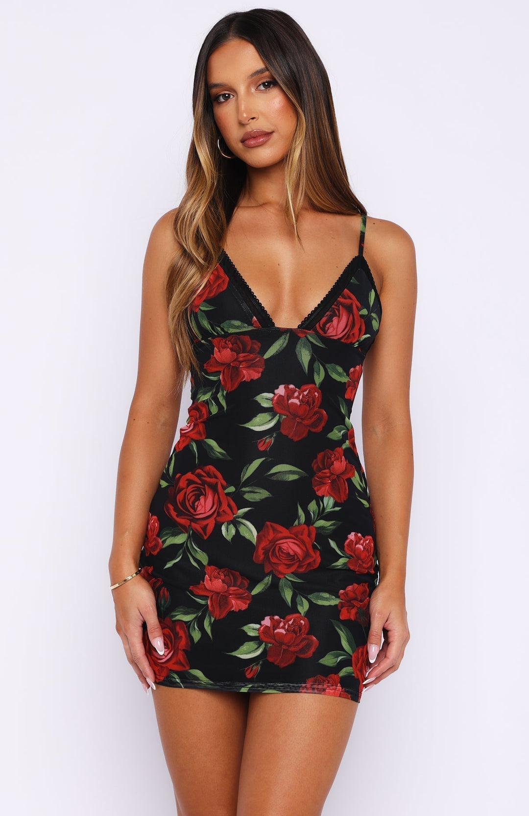 Velvet Charm Mini Dress