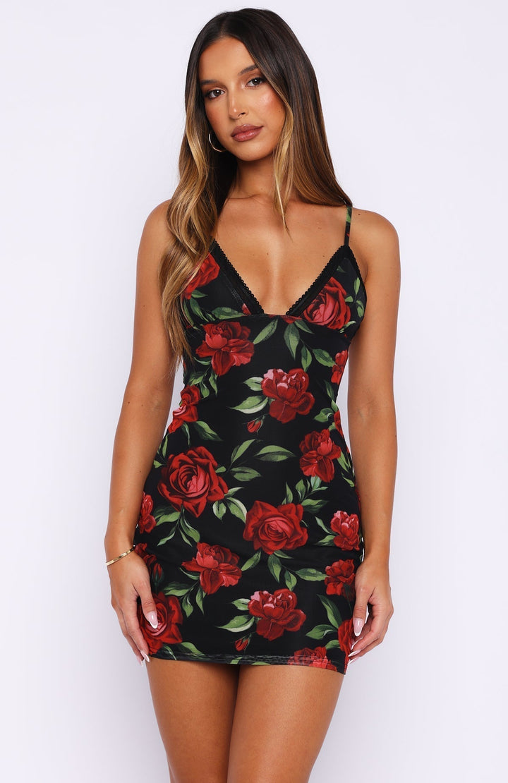 Velvet Charm Mini Dress