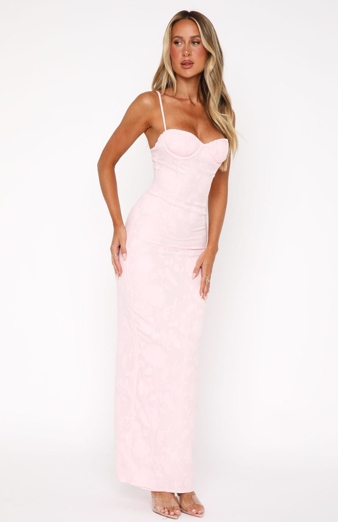Blush Garden Maxi Dress