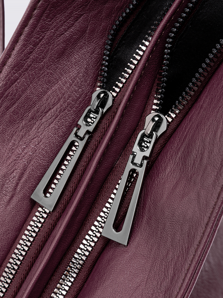 Duttini | Multi-Pocket Shoulder Bag, Adjustable Strap