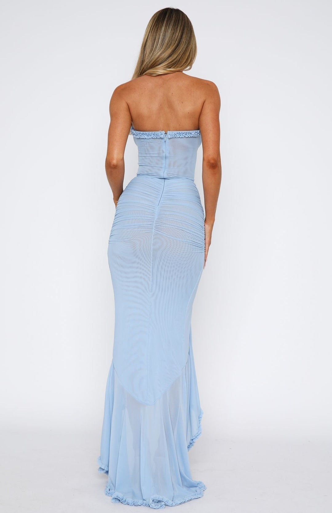 Sky Mirage Maxi Dress