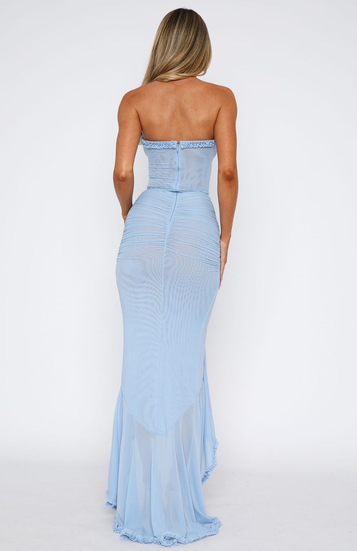 Sky Mirage Maxi Dress