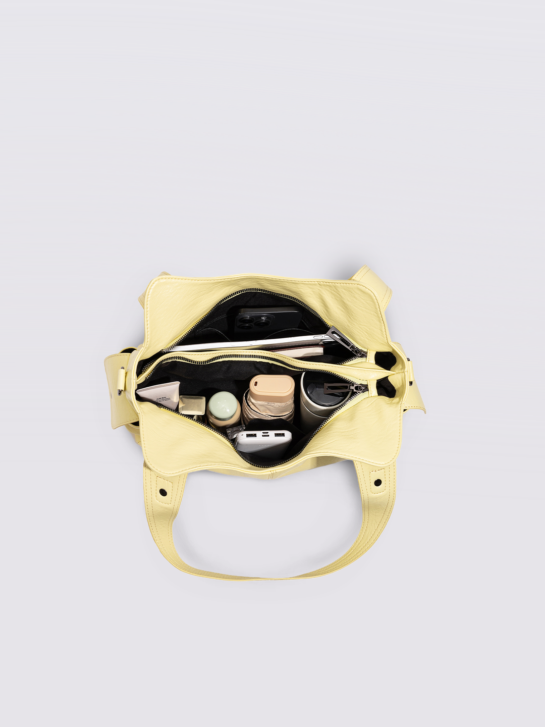Duttini | Multi-Pocket Shoulder Bag, Adjustable Strap